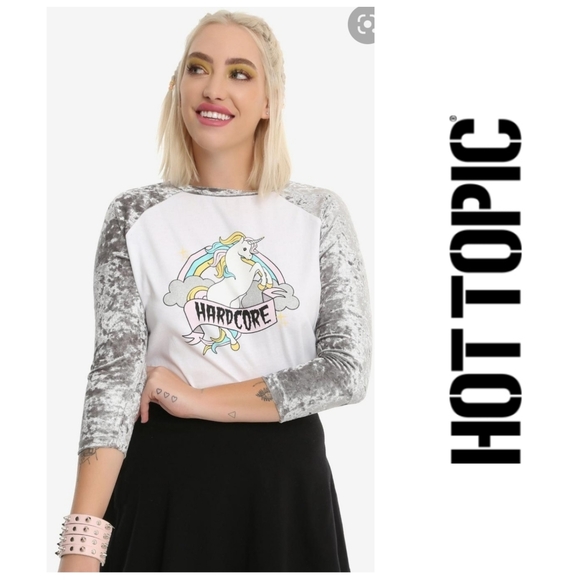 Hot Topic Hardcore Unicorn Crushed 